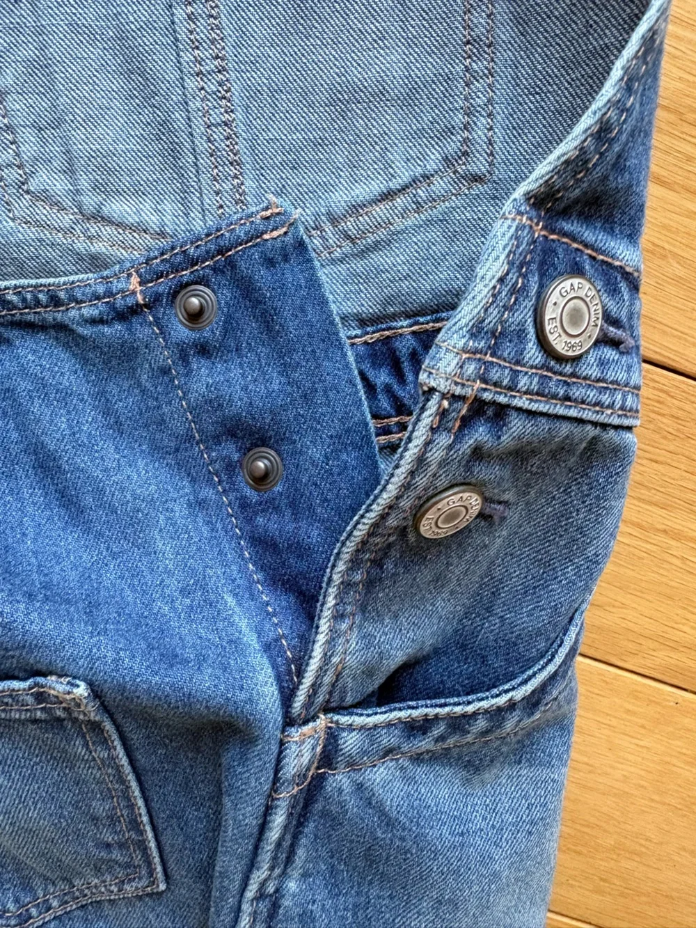GAP Denim 4t Overall Dress